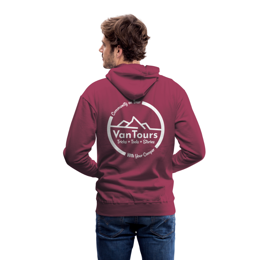 VanTours Männer Hoodie - Bordeaux