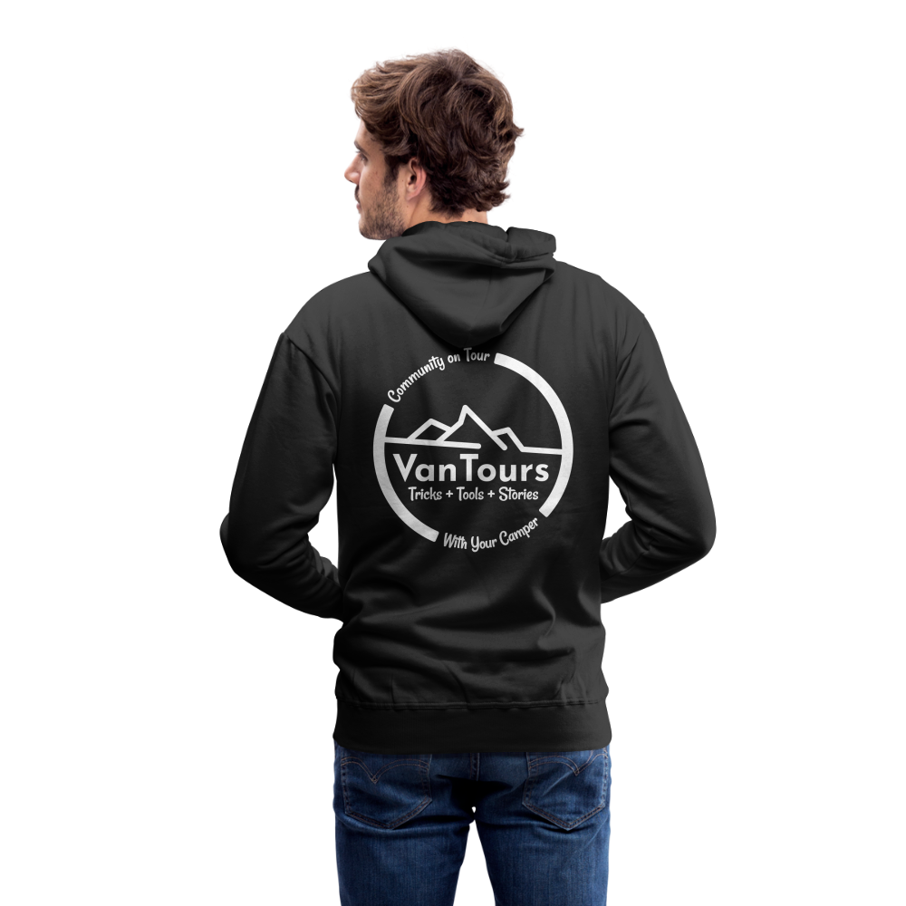 VanTours Männer Hoodie - Schwarz