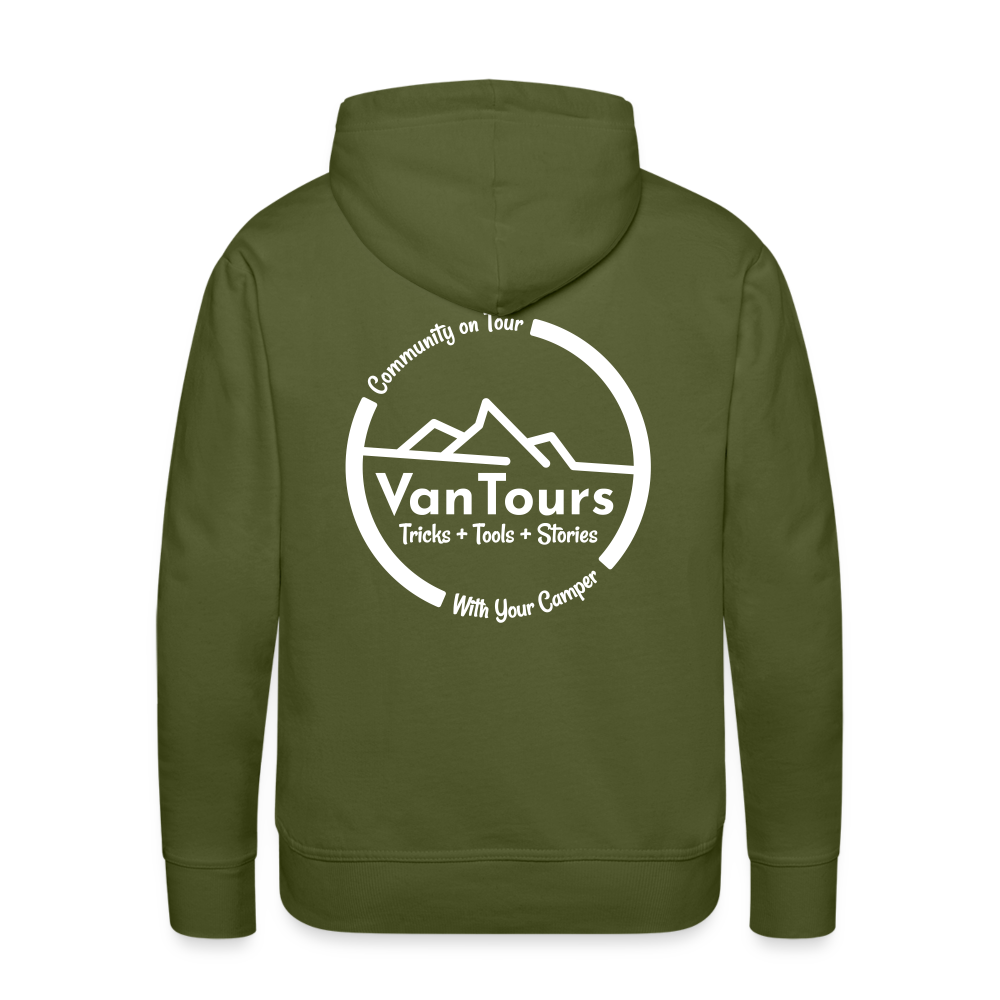 VanTours Männer Hoodie - Olivgrün