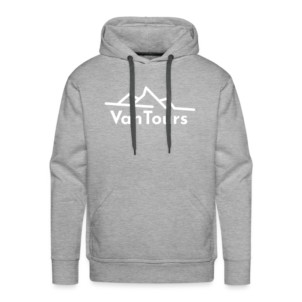 VanTours Männer Hoodie - Grau meliert