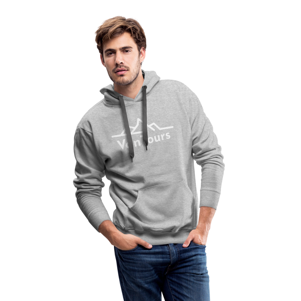 VanTours Männer Hoodie - Grau meliert