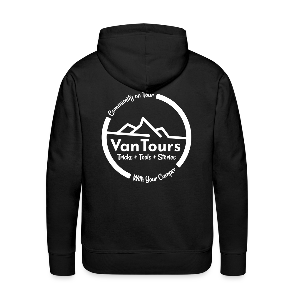 VanTours Männer Hoodie - Schwarz