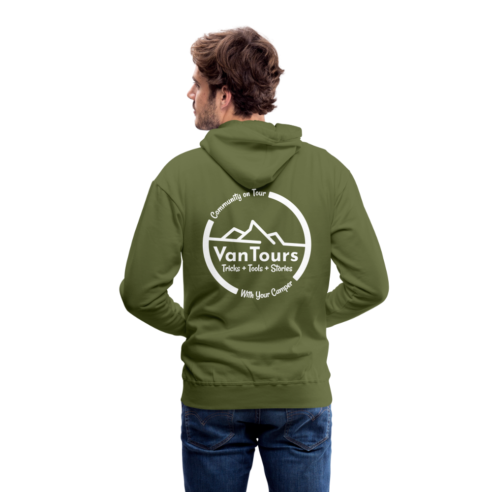 VanTours Männer Hoodie - Olivgrün