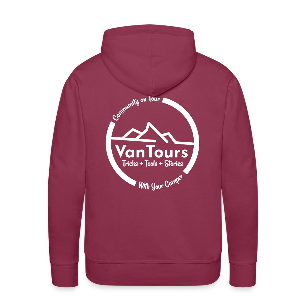 VanTours Männer Hoodie - Bordeaux