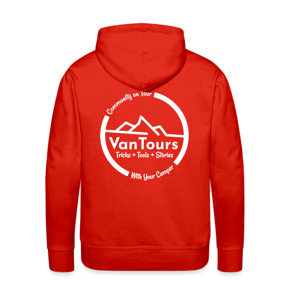 VanTours Männer Hoodie - Rot
