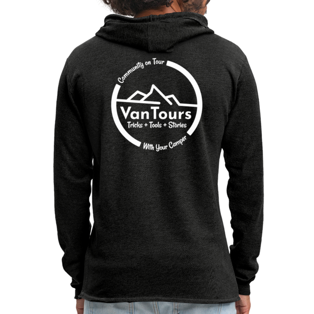 Leichtes Kapuzensweatshirt Unisex - Anthrazit
