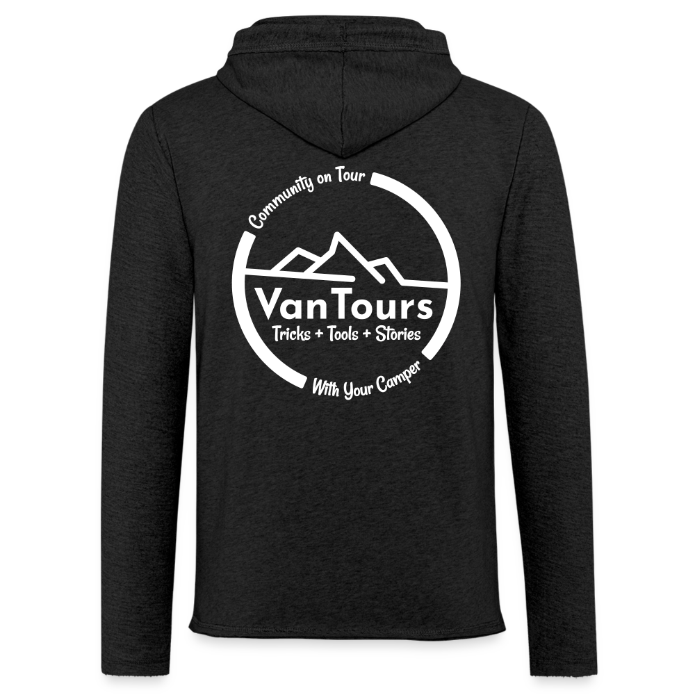 Leichtes Kapuzensweatshirt Unisex - Anthrazit