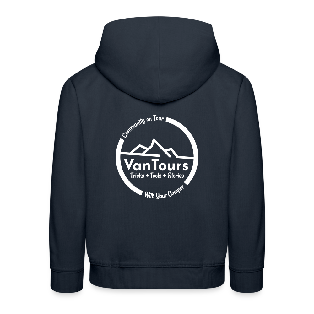 VanTours Kinder Hoodie - Navy